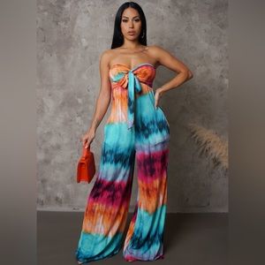 tie-dye Jumpsuit
